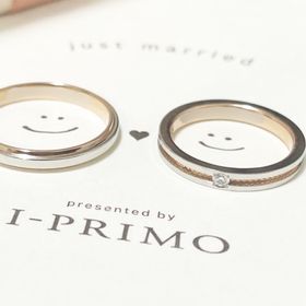 【アイプリモ(I-PRIMO)の口コミ】 コンビネーションの結婚指輪を探していたときにネットで見かけて、ピンク…