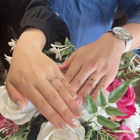 【TANZO.(鍛造指輪)の口コミ】 シンプルだけれど個性があるコンビネーション、金線のデザイン。また、金…