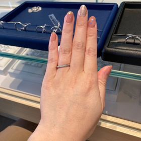 【銀座ダイヤモンドシライシの口コミ】 ダイヤがついていてきらびやかですが、家事や日常生活で支障が出ないよう…