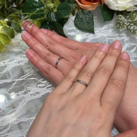 【アイプリモ(I-PRIMO)の口コミ】 店舗での診断で出して頂いたデザインです。価格も予算内で2人ともしっくり…