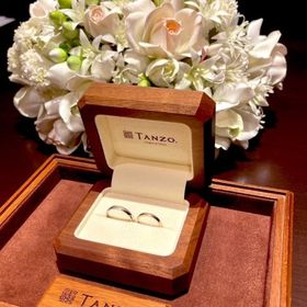 【TANZO.(鍛造指輪)の口コミ】 お互いのこだわりをすべて詰め込みました。プラチナとコーラルゴールドの…