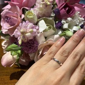 【TANZO.(鍛造指輪)の口コミ】 指輪のデザインが、可愛すぎずに日本らしく個性的でスタイリッシュな雰囲…