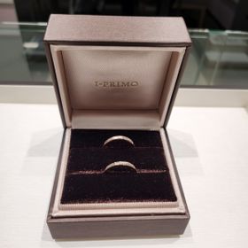 【アイプリモ(I-PRIMO)の口コミ】 デザインはシンプルなものにしましたが、
光に当たるとダイヤモンドの輝き…