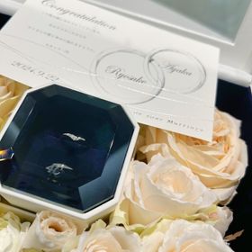 【4℃ BRIDAL(ヨンドシーブライダル)の口コミ】 価格もお手頃でとても綺麗です！
メンズの指輪の方もシンプルでデザインも…