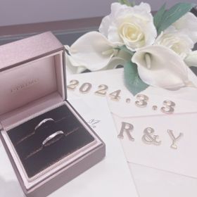 【アイプリモ(I-PRIMO)の口コミ】 さりげないダイヤの輝きや加工が綺麗です！
ぱっと見はシンプルに見えます…