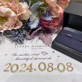 【ラザール ダイヤモンド(LAZARE DIAMOND)の口コミ】 雑誌で一目惚れして、デザインは理想としていた物で付け心地もとても気に…