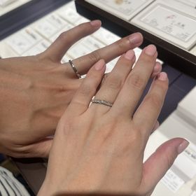 【俄(にわか)の口コミ】 婚約指輪はなしで、毎日着用できる結婚指輪でダイヤモンドのあるものを&he…
