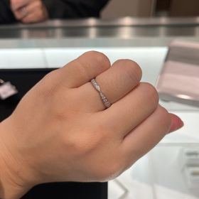 【ティファニー(Tiffany & Co.)の口コミ】 婚約指輪はなしで、毎日つけるものをハーフエタニティで、できればティフ…
