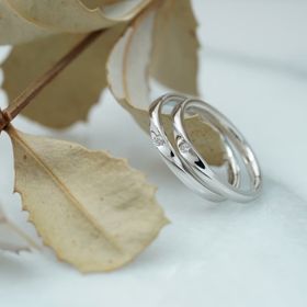 【THREE TREES(スリーツリーズ)の口コミ】 なんといっても2人で手作りで作る世界に一つだけのリングが作成可能な点で…