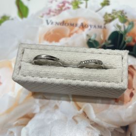 【ヴァンドーム青山(VENDOME AOYAMA)の口コミ】 男性側のデザインがシンプルですが存在感があらところがポイントです！女…