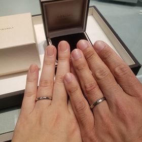 【アイプリモ(I-PRIMO)の口コミ】 いくつもある指輪の中からシンプルだけど一工夫ありシンプル過ぎないもの…
