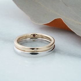 【THREE TREES(スリーツリーズ)の口コミ】 結婚指輪を買うなら、ふたりだけのリングを、思い出をと思って手作りにし…