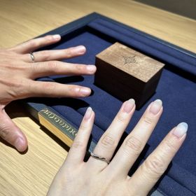 【PORTADA(ポルターダ)の口コミ】 いろいろ試着した中で、1番着け心地がよくて、ダイヤモンドがキラキラで素…