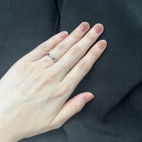 【アイプリモ(I-PRIMO)の口コミ】 限定のブラウンゴールドのツートンリングにしました。
普段ゴールドもシル…