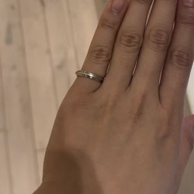 【Desserts(デザート)の口コミ】 元々コンビネーションのデザインの指輪が気になっていたこともあり、ネッ…