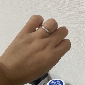 【宝寿堂(ほうじゅどう)の口コミ】 ストレート、メレダイヤ入り、プラチナで作ってもらいました。シンプルな…