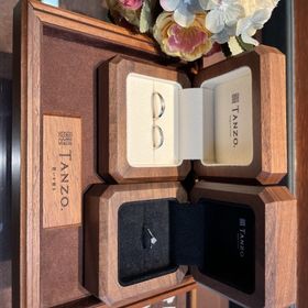 【TANZO.(鍛造指輪)の口コミ】 重ね付けを意識してデザインを考えて選びました。オーダーメイドでデザイ…