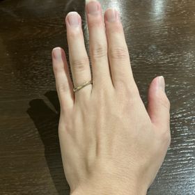 【TANZO.(鍛造指輪)の口コミ】 シンプルなデザインをベースにさせていただきました。その上で、オリジナ…