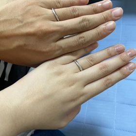 【エクセルコダイヤモンド(EXELCO DIAMOND)の口コミ】 シンプルで普段使いができるところが良いです。また、その中にも上品さや…