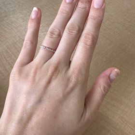 【LUCIE(ルシエ)の口コミ】 アンティーク風なデザインで、落ち着いた可愛らしさが素敵でした。指輪の…