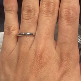 【ケイウノ ブライダル(K.UNO BRIDAL)の口コミ】 2人で指輪に金の糸を結びつける、というコンセプトに惹かれ、試着しました…