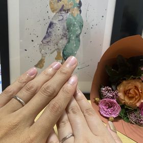 【アイプリモ(I-PRIMO)の口コミ】 デザインではとても悩みました。最初は違うデザインでダイヤモンド多めな…