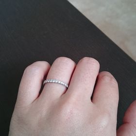 【STAR JEWELRY(スタージュエリー)の口コミ】 普段は仕事の関係で指輪をつけれないので、思い切ってフルエタニティにし…