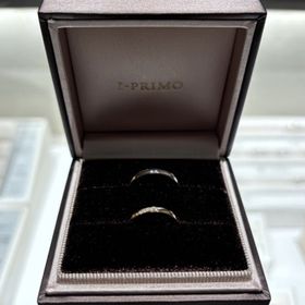 【アイプリモ(I-PRIMO)の口コミ】 婚約指輪をアイプリモでいただいたので、やっぱり同じブランドですと重ね…