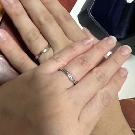 【銀座ダイヤモンドシライシの口コミ】 指輪の購入の決め手は、まず一つ目は店員さんが親身になって自分たちに合…