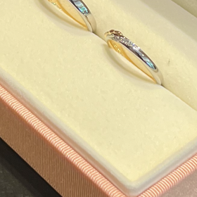 【ケイウノ ブライダル(K.UNO BRIDAL)の口コミ】 プーさんの世界観が現れていて、裏側にも好きなプーさんアイコンを刻印で…