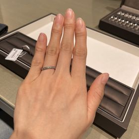 【アイプリモ(I-PRIMO)の口コミ】 色々とウェーブデザインで迷いましたが、王道のデザインよりもダイヤモン…