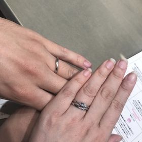 【アイプリモ(I-PRIMO)の口コミ】 ダイヤモンドが綺麗で、何にこだわるか相談しながら決めることができます…