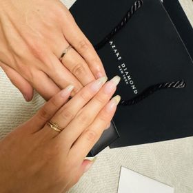 【ラザール ダイヤモンド(LAZARE DIAMOND)の口コミ】 メビウスのデザインを探していたのですが、他の店舗では、ひとひねりしか…