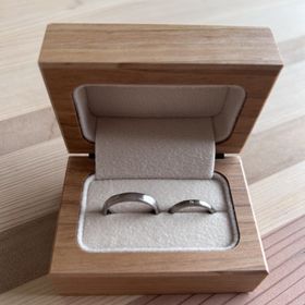 【uchimari(ウチマリ)の口コミ】 自分たちで、指輪の型を作れる点、自分で書いたイラスト、文字を印字して…