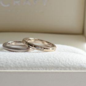 【CRAFY(クラフィ)の口コミ】 さまざまなデザインの中から指輪のベースのデザインを選択することが出来…