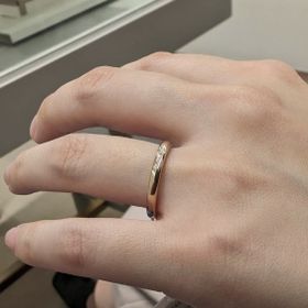 【アイプリモ(I-PRIMO)の口コミ】 色はゴールドを希望しており、職場の雰囲気からシンプルなものが良かった…