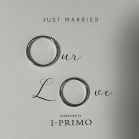 【アイプリモ(I-PRIMO)の口コミ】 シンプルかつ可愛いところと、刻印やダイヤモンドを2人で選んで決めたので…