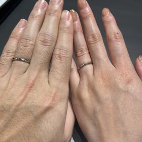 【出雲結(いずもゆい)の口コミ】 シンプルなデザインが多いですが、日々指輪をつける上でこのようなシンプ…