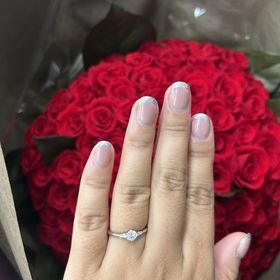 【IDEAL Plus fort(アイデアルプリュフォール)の口コミ】 試着を沢山してデザインを比較してみて、最終的に長くつけられるシンプル…