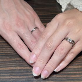 【AMATSU(アマツ)の口コミ】 デザインに2人とも一目惚れでした。シンプルの中にブランドのこだわりを感…