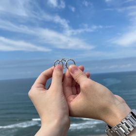 【エクセルコダイヤモンド(EXELCO DIAMOND)の口コミ】 指輪を探すにあたって、シンプルなデザインであること、ブランドが前面に…