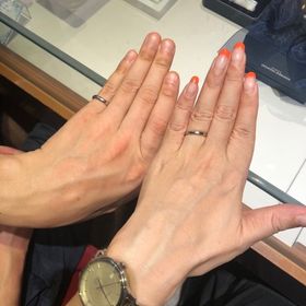 【銀座ダイヤモンドシライシの口コミ】 自分たちがどんな指輪が欲しいかを事前に相談していたので、その基準に合…