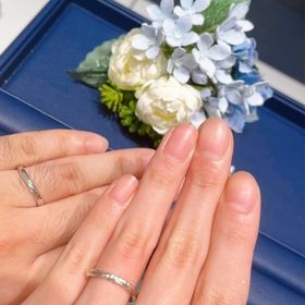 【銀座ダイヤモンドシライシの口コミ】 ウェーブしてるものは、あまり好きではないのでシンプルなものをお願いし…