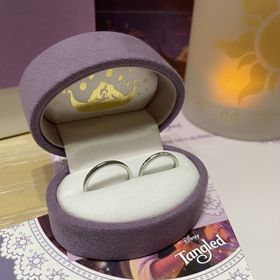 【Disney PRINCESS Rapunzel(ディズニープリンセスラプンツェル)の口コミ】 ラプンツェルの指輪を選びました
店頭にはピンクゴールドしかなく、プラチ…