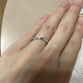 【アイプリモ(I-PRIMO)の口コミ】 お店でパーソナル診断をうけ自分に似合う指輪をえらびました
鍛造製造で丈…