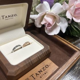 【TANZO.(鍛造指輪)の口コミ】 加工で角を落として付け心地が良く、デザインも好みに合わせてセミオーダ…