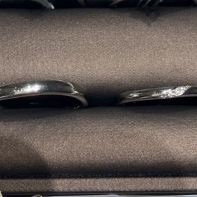 【アイプリモ(I-PRIMO)の口コミ】 ウェーブラインのマリッジリングが似合うと店員さんにオススメされ、色々…