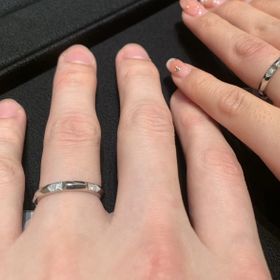 【ティファニー(Tiffany & Co.)の口コミ】 他のブランドにはない個性的なデザインが気に入り試着へうかがいました。…