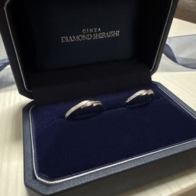 【銀座ダイヤモンドシライシの口コミ】 デザインは元々からウェーブにしたいということで話し合っており、実際に…