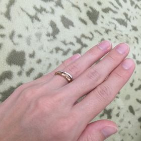 【ケイウノ ブライダル(K.UNO BRIDAL)の口コミ】 婚約指輪を購入せずだたので、少し予算をかけて自分たちだけの結婚指輪に…